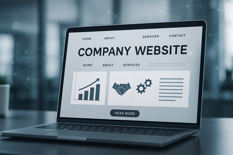 company website design